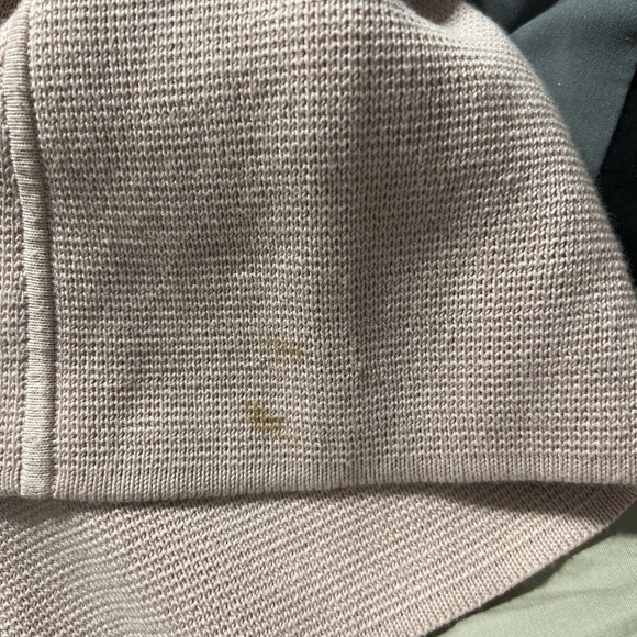 Talbots Sweater Womens Small pink Cotton Blend Cardigan Jacket Pockets S knit - Picture 9 of 9